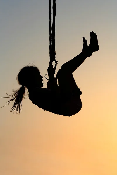 stock image Bungee girl