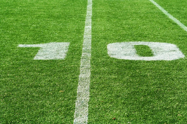 Amerikaans voetbalveld — Stockfoto