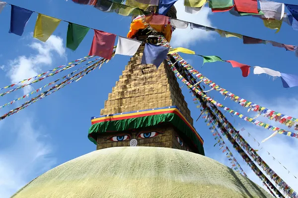 Храм в Катманду, Непал — стокове фото