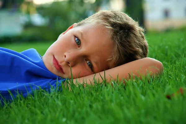 stock image Boy in the park