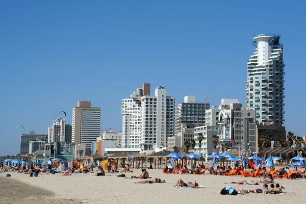 Τελ Αβίβ παραλία — Φωτογραφία Αρχείου