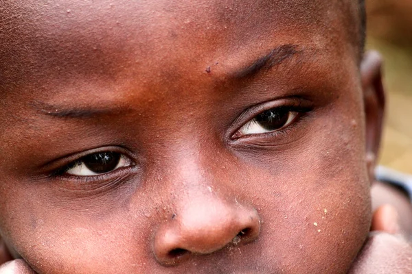 Мальчик из Руанды — стоковое фото
