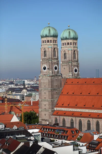在慕尼黑，德国圣母教堂 — 图库照片