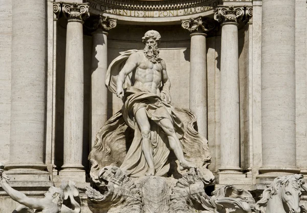 Fontana de Trevi en Roma — Foto de Stock