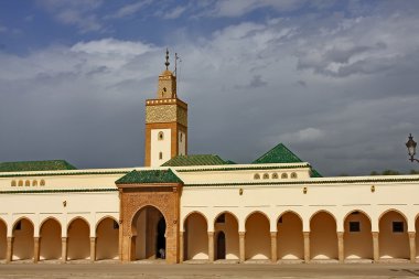 Royal palace in Rabat, Morocco clipart