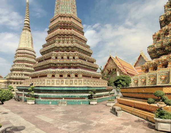 Tempio di Wat Po in Bangkok — Foto Stock