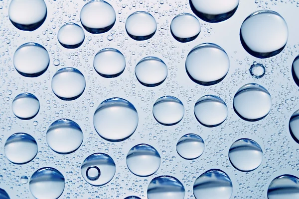 Wassertropfen abstraktes Makro — Stockfoto