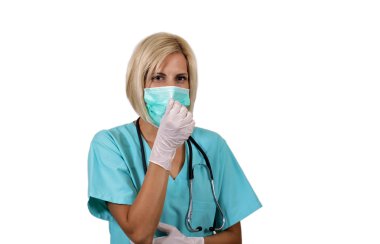 Quarantine doctor clipart