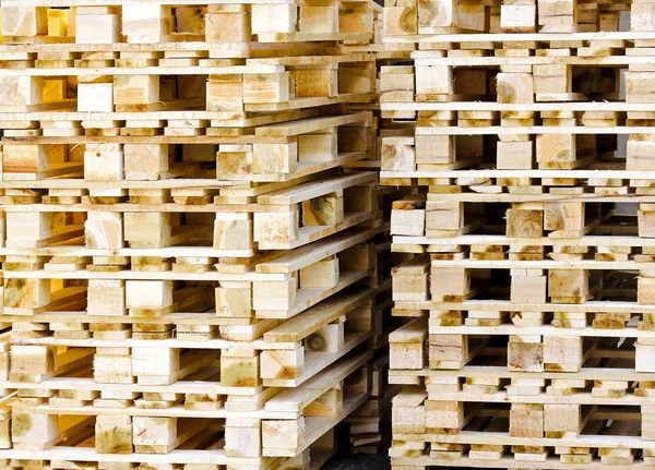 Struttura tavolozze di legno — Foto Stock