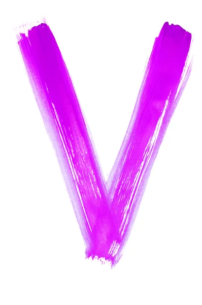 V letter — Stock Photo, Image