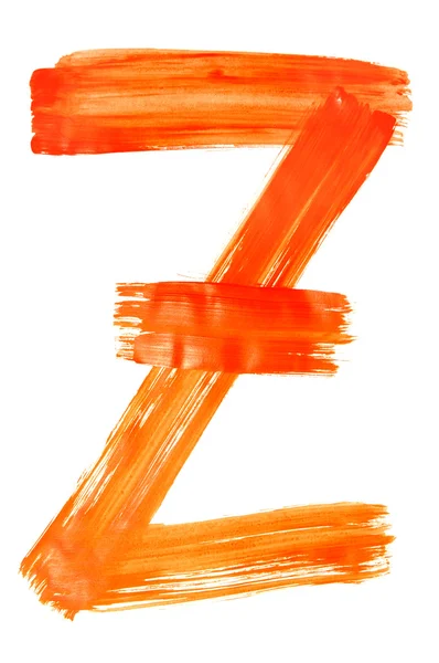 Z letter — Stock Photo, Image