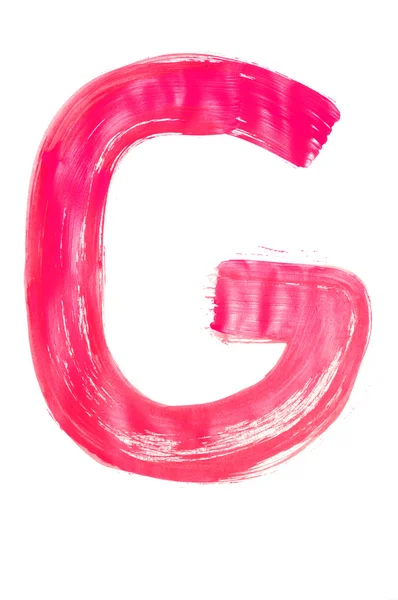 Litera G — Zdjęcie stockowe