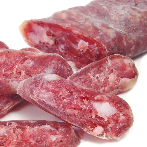 Fuet, spansk salami — Stockfoto