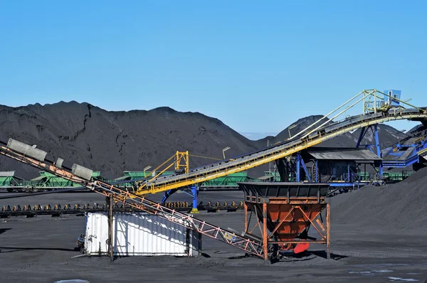 Угольная промышленность — стоковое фото