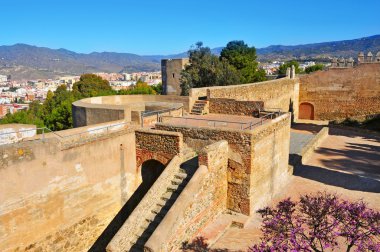 Gibralfaro Kalesi Malaga, İspanya