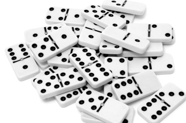 Domino pieces clipart