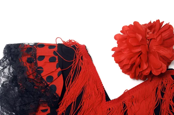 Sukienka flamenco — Zdjęcie stockowe