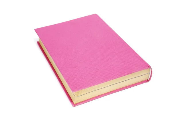 粉红色的书 — 图库照片