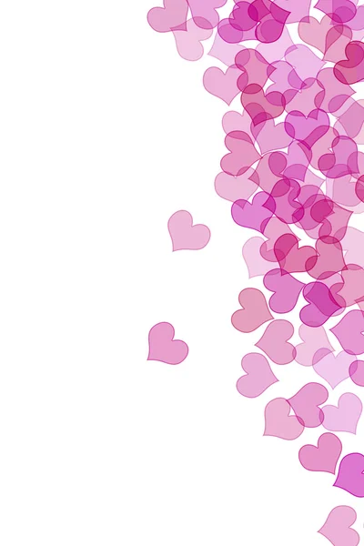 ピンクの心 — ストック写真
