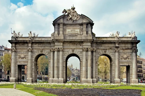 Puerta de Alcala, Madrid — Stok fotoğraf