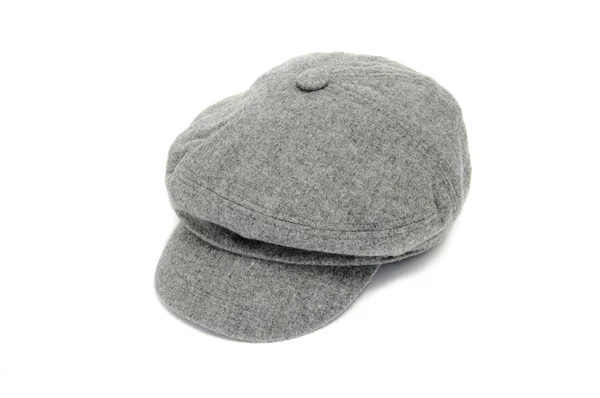 一顶灰色的帽子 — 图库照片