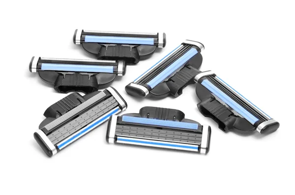 Razor multiple-blade cartridges — Stock Photo, Image