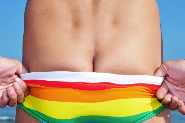 Gay pláž — Stock fotografie