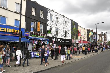 Camden Street in London, United Kingdom clipart