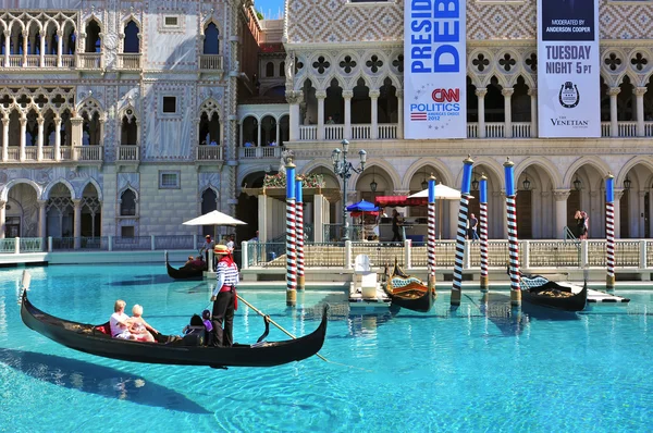 Benátské resort hotel casino v las vegas, Spojené státy — Stock fotografie
