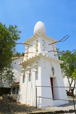 Dali's house in Portlligat, Cadaques, Spain clipart