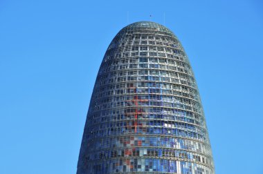 Torre agbar Barcelona, İspanya