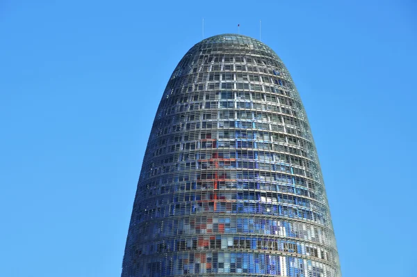 Torre Agbar a Barcellona, Spagna — Foto Stock