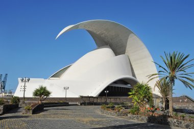 Auditorio de Tenerife, Santa Cruz de Tenerife, Canary Islands, S clipart