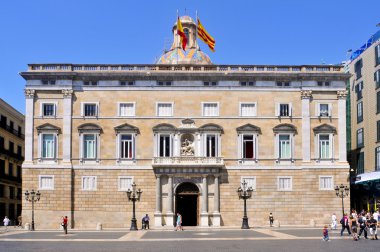 Generalitat catalonia palace, Barselona, İspanya