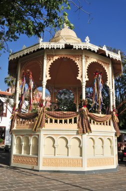 Bandstand in Tenerife, Canary Islands, Spain clipart