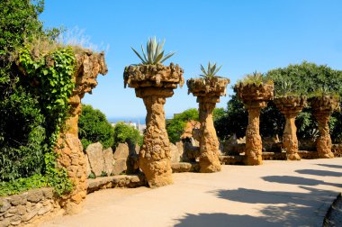 Park Guell, Barselona, İspanya