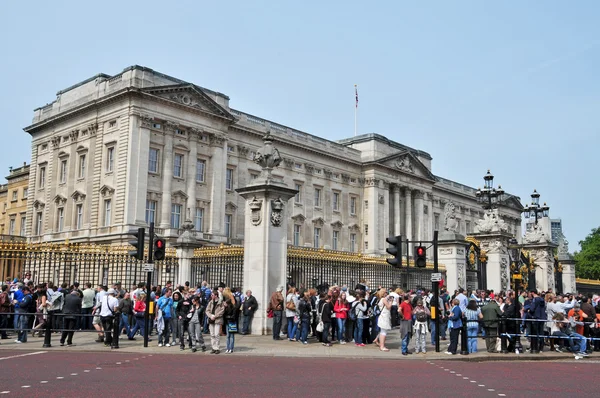 Buckingham Sarayı Londra, Birleşik Krallık — Stok fotoğraf