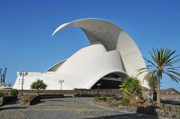 Auditorio de Tenerife, Santa Cruz de Tenerife, Islas Canarias, S — Foto de Stock