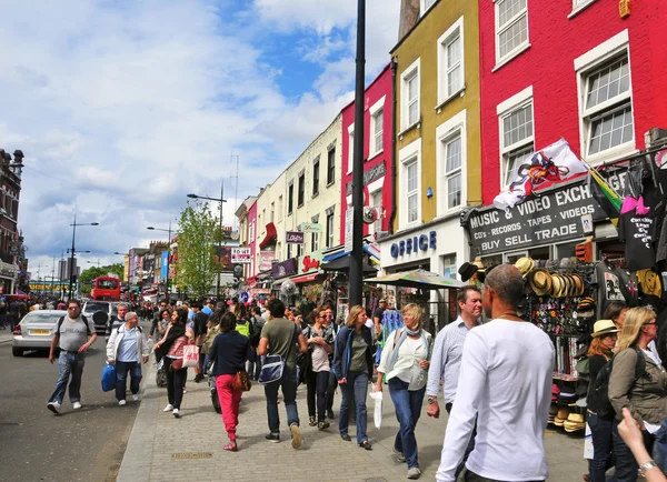 Camden straat in Londen, Verenigd Koninkrijk — Stockfoto