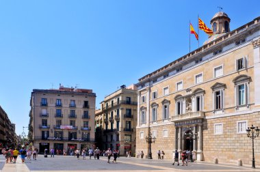 Generalitat catalonia palace, Barselona, İspanya