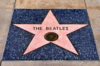 Hollywood Walk of Fame, Los Angeles, United States clipart