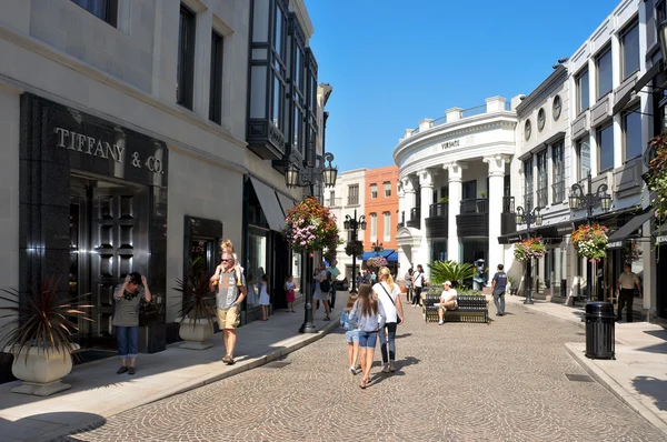 Rodeo Drive, Beverly Hills, United States — Stock Photo, Image
