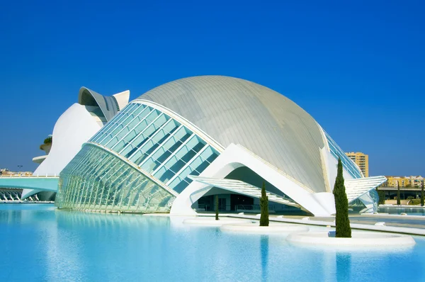 Cidade das Artes e Ciências de Valência, Espanha — Fotografia de Stock