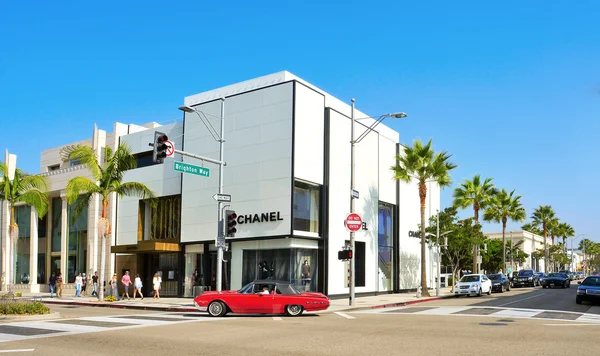 Rodeo Drive, Beverly Hills, Estados Unidos — Foto de Stock