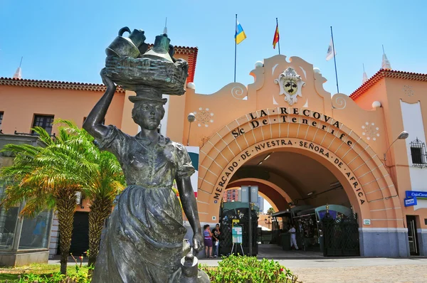 Nuestra 세 뇨 라 드 아프리카 시장, 산타크루스 데 테네리페, 카나리아 — 스톡 사진