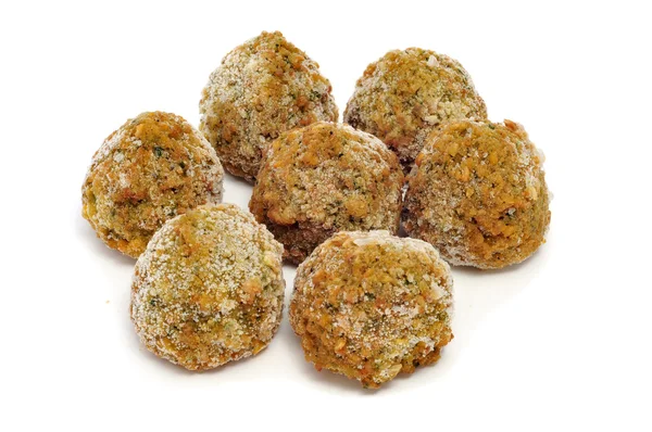 Frozen falafel balls — Stock Photo, Image