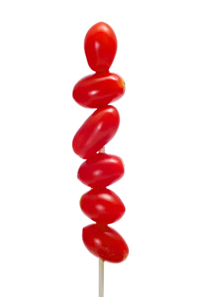 Tomatenspieß — Stockfoto