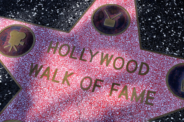 Hollywood Walk of Fame in Los Angeles, United States