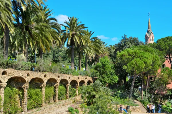 Park Guell, Barcelona, Spain — Stock Photo, Image