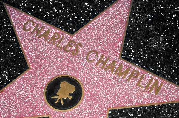 Hollywood walk of fame, los angeles, vereinigte staaten — Stockfoto